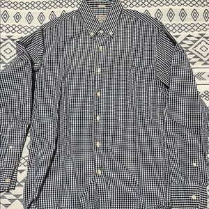 J.Crew Gingham Long Sleeve Casual Shirt